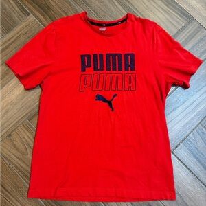 💜 2/$15 Puma Red shirt